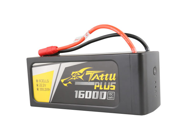 TATTU PLUS 22.2V 16000mAh | 株式会社セイキ 電池、充電器の販売、カスタムパックバッテリーや売買船の仲介ならセイキに